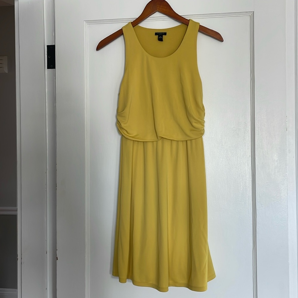 Yellow Ann Taylor XSP Petite Dress